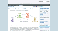 Desktop Screenshot of cabinet-cilex.com